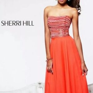 Sherri Hill 153 Sequin Prom Dress